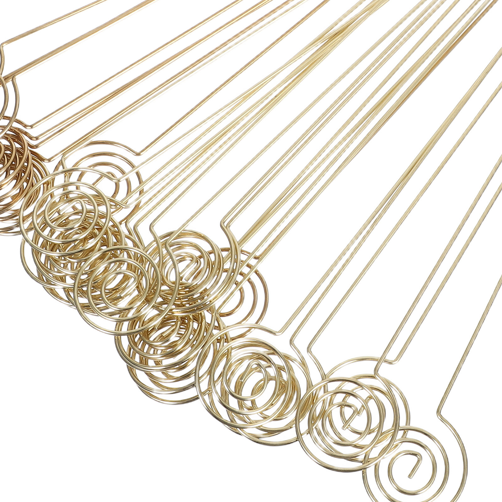 30Pcs Elegant Gold Floral Card - Table Number Gold 评论和价格