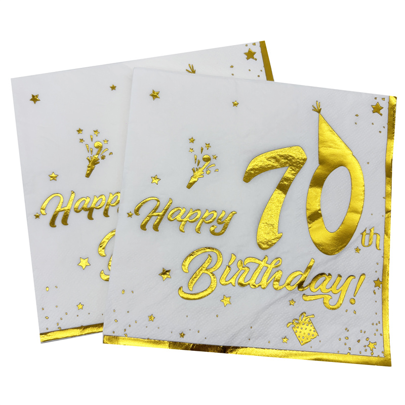 10Pcs Gold Happy 70th Birthday - Table Number Gold 评论和价格