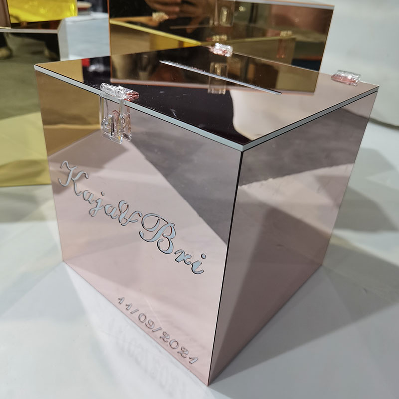 Acrylic Innovation Card Box We - Wedding Card Box 评论和价格