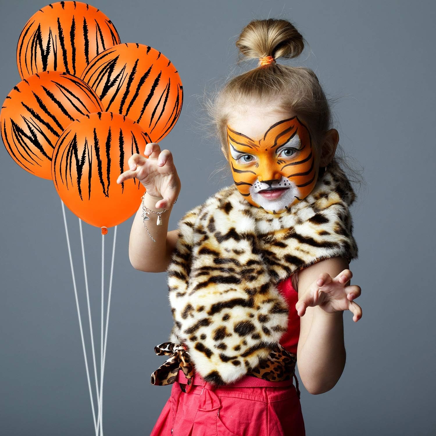 20/40Pcs  Tiger Balloons Tiger - Wedding Zoo 评论和价格